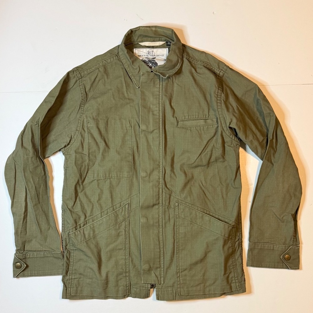 Rogue Territory Supply RGT Jacket Mens XS Olive Green Cotton Made in USA